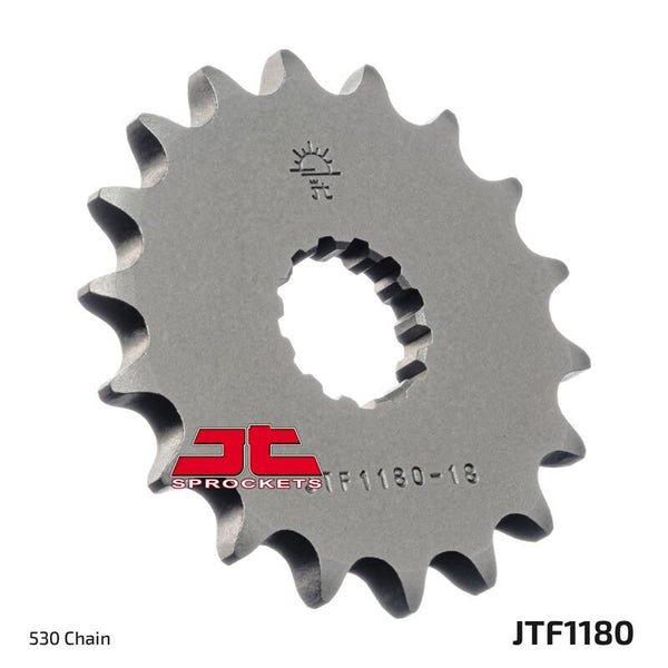 JT Sprock's Steel Noise -Free Front Sprock 1180 - 530 JTF1180.18RB