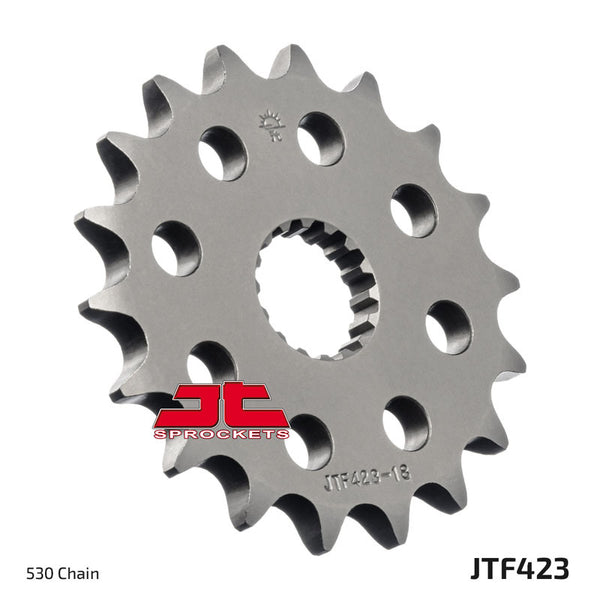 JT -Sprock -Stahlgeräusch - freier Vorderrad 423 - 530 JTF423.18RB