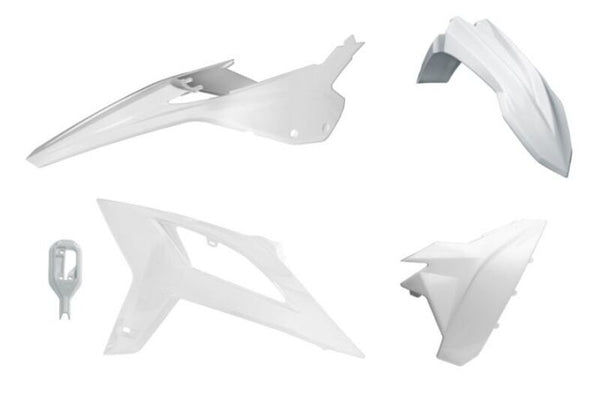 RACETECH Plastic Kit 4 pieces – White for Beta (R-KITBET-BN0-520) 