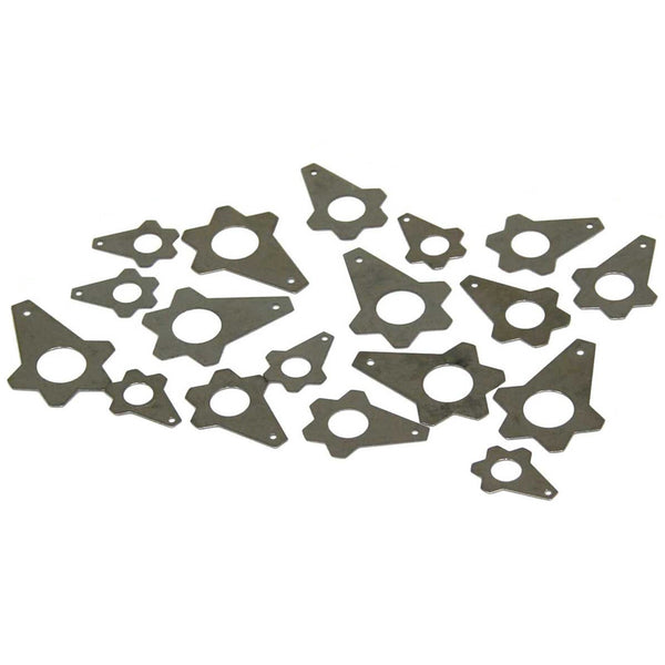 RFX M6/M8/M10 Sicherheitsdrahtunterlegscheiben-Sortiment - Packung mit 25 Stück FXBK9000055SV 