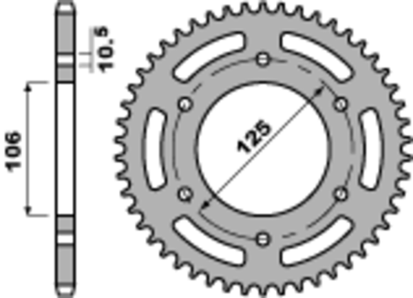 PBR Standard Stahl auf der Aufruhr 4530 - 520 4530 51 C45