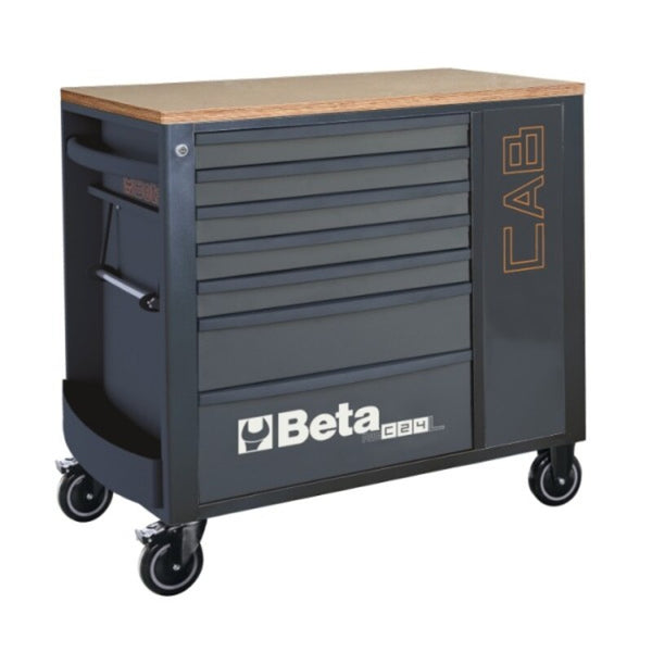 Beta RSC24L Mobile Roller Cab 7 Schubladen + Sortiment von 248 Tools RSC24L-CAB-A