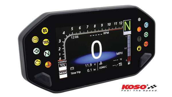 Koso Digital Multifunktion Cockpit, RX-4, MT-07/09, XSR 700/900 BA081000