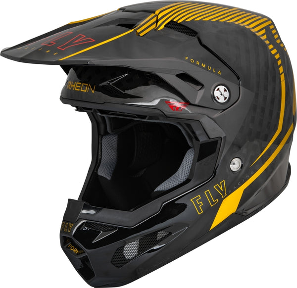 Fly Racing Formula Carbon Tracer Helmet - Gold/Black 73-4441x
