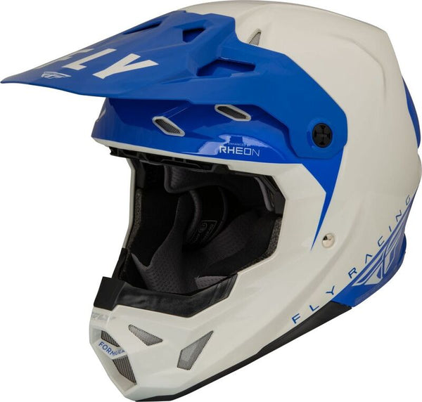 Escape racing formula cp slant helmet gray/blue lg 73-0032l
