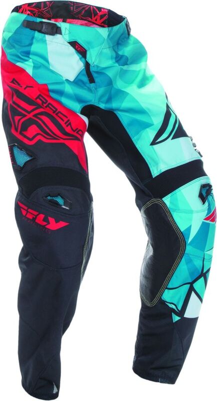 Escape racing kinetic crux pants teal/red sz 28 370-53928