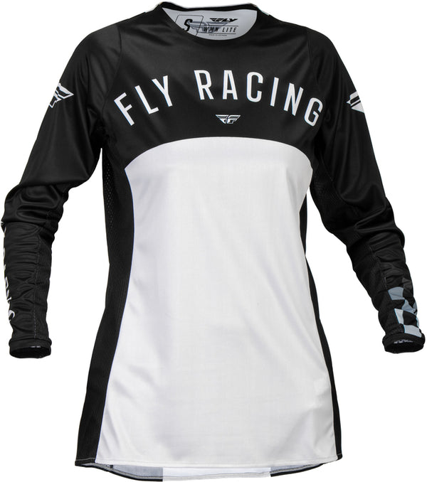 Fly Racing Little Woman Jersey - Black/Light Gray 377-620m