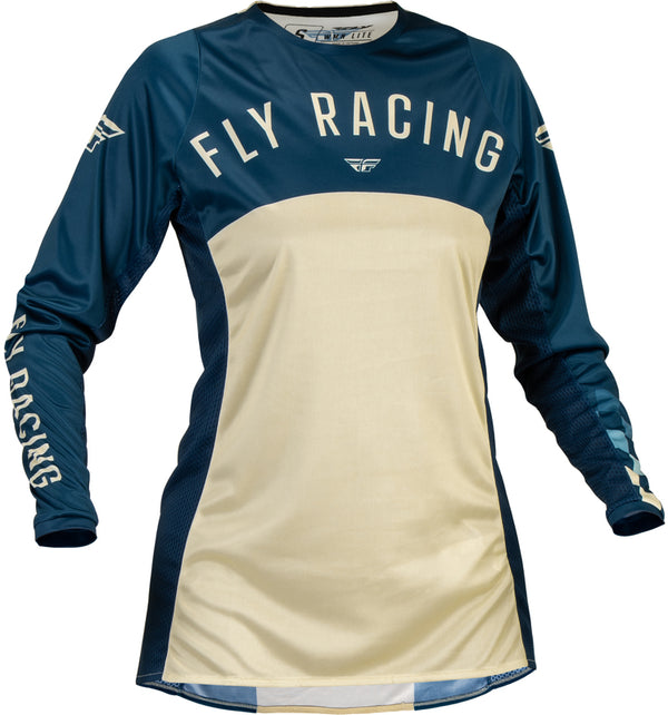Fly Racing Lite Woman Jersey - Navy/Ivory 377-622s