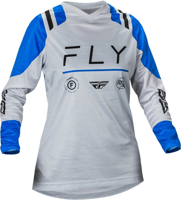 Fly Racing F-16 Frau Jersey-Arctic Grey/Blue 377-820L