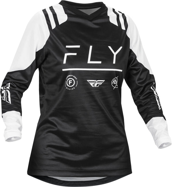 Fly Racing F-16 Frau Jersey-Schwarz/Weiß 377-822x