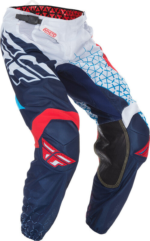 Fly Racing Kinetic Trifecta Mesh Youth Pants - Red/White/Blue 370-33226