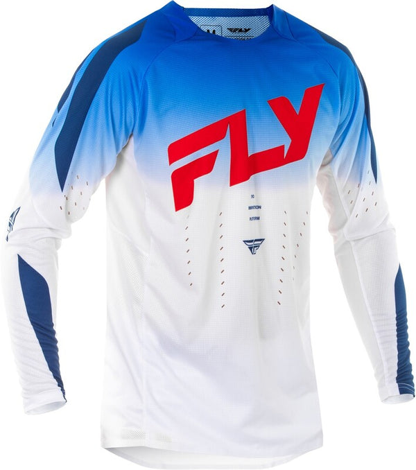 Fly Racing Evolution DST Jersey - Rot/Weiß/Blau 378-123s