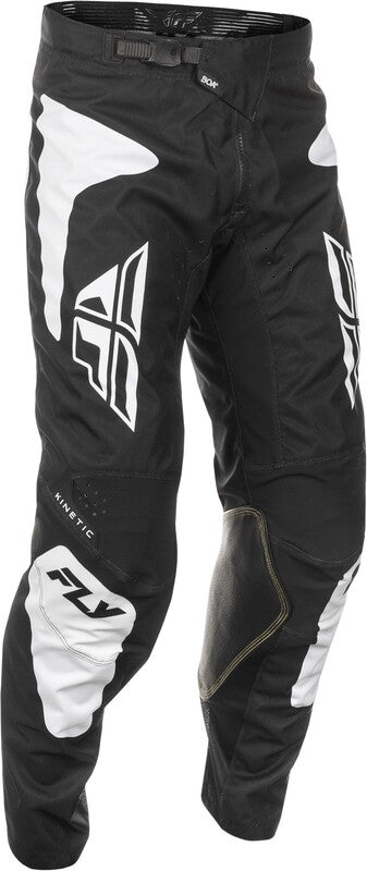 Fly Racing Kinetic Sym Pants - Black/White 378-43128