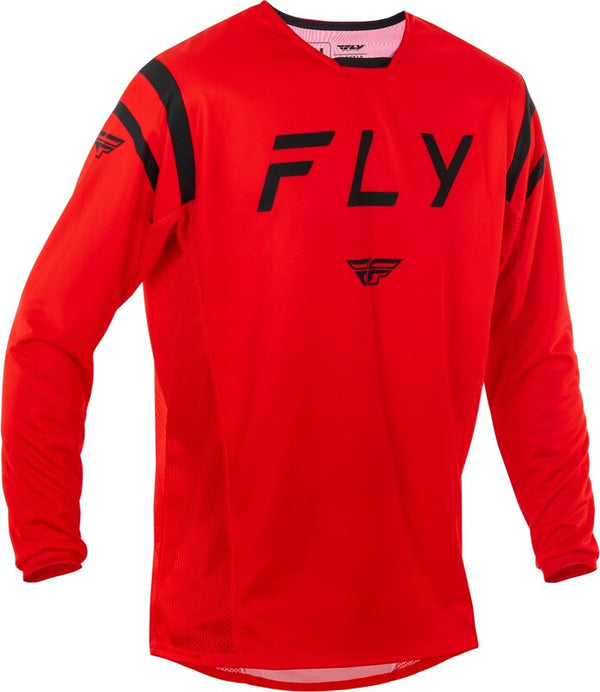 Fly Racing Kinetic Center Jersey - Rot/Schwarz 378-522x