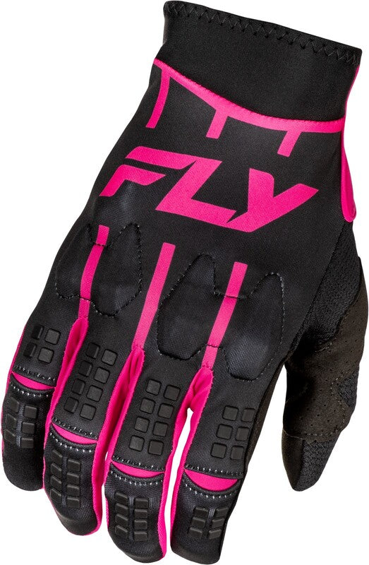 Escape racing evolution dst gloves - black/pink 378-111m