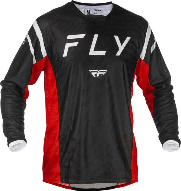 Fly Racing Kinetic Mesh Jersey - Schwarz/Rot 379-316s
