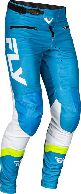 Fly Racing Rayce Bicycle Jugendhose - Blau/Weiß/Limegrün 378-06226