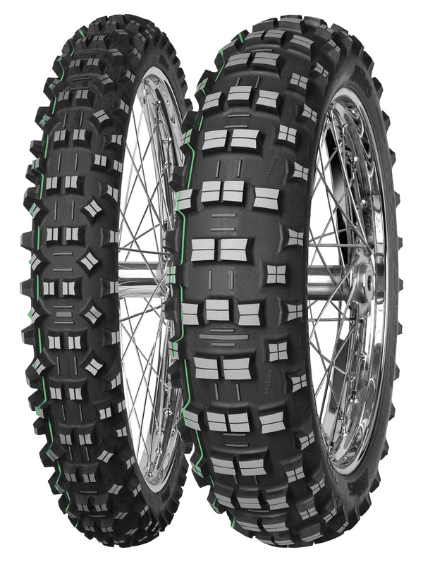 Mitas Tyre Terra Force-F 120/90-18 65R TT SUPER LIGHT GREEN