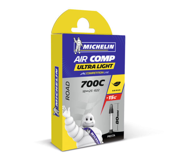 Michelin Fahrrad Innenrohr A1 Air Comp 18/25x700c 80 mm
