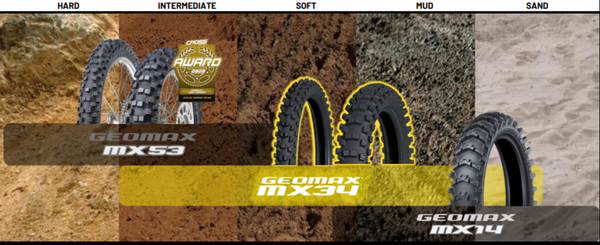 Dunlop-Reifengeomax MX34 80/100-12 m/c NHS 41M TT