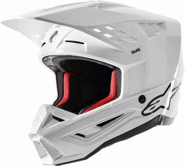 Alpinestars überqueren MC Helm Supetech M5 Festes Weiß