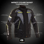 Richa Lady Textile MC Jacke Infinity 2 Flare Grippe