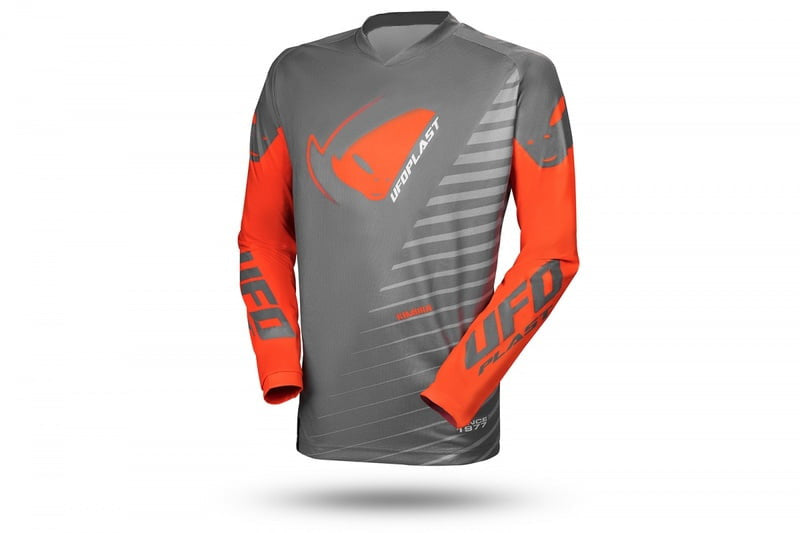 UFO Kid Cross Shirt Kimura Jersey Grey /Orange