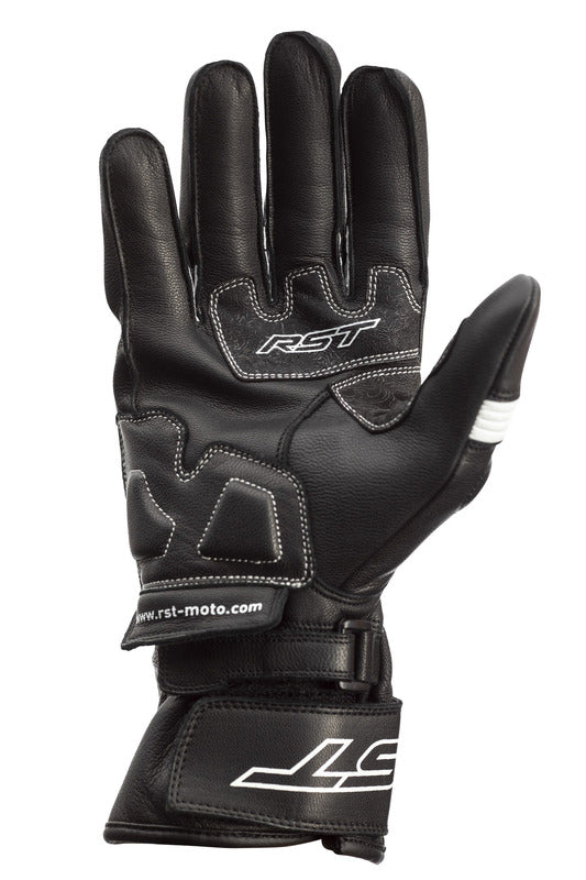 RST Sport Mc-Gloves Pilot Black /White