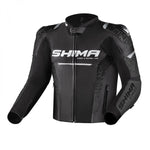 Shima Mc-Lederjacke STR 2.0 Schwarz 