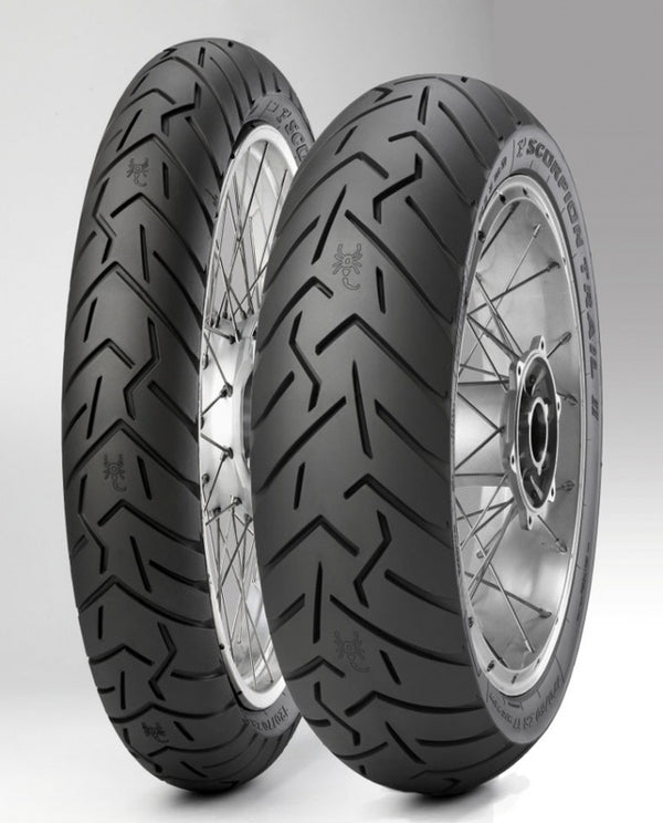 Pirelli Tire Scorpion Trail II 180/55 Zr 17 m/c (73 W) TL