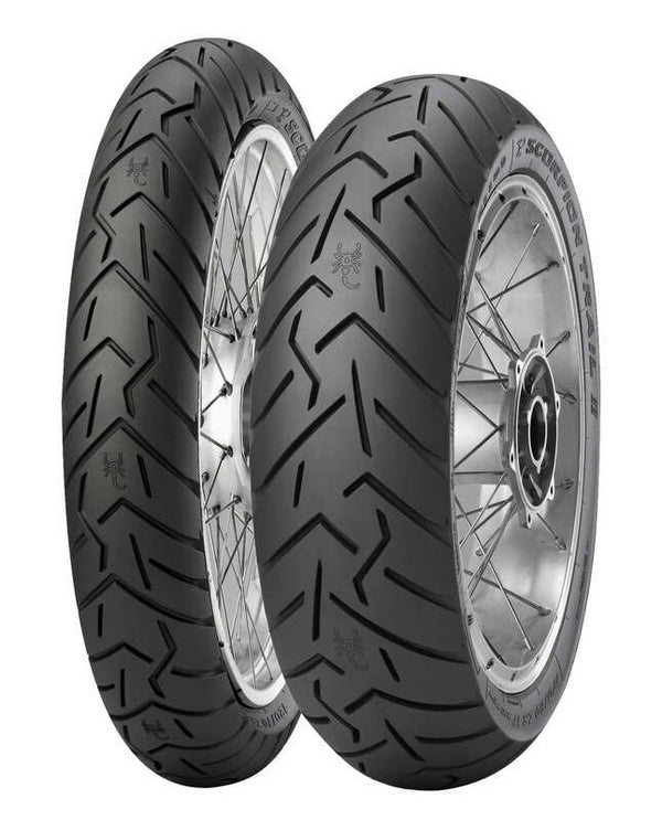 Pirelli Tire Scorpion Trail II (F) (D) Standard 120/70 Zr 19 m/c 60W TL