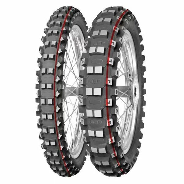Mitas Tyre Terra Force-MX MH 60/100-14 NHS 29M TT Medium to Hard Red Green