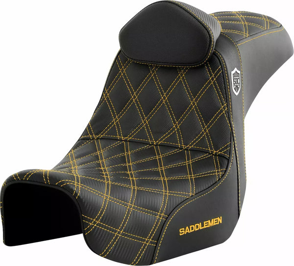Saddlemen Seat SDC Perf Gripper mit Br Gol SC80604Golrt