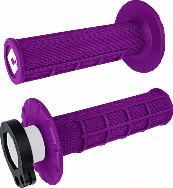 ODI Grip 1/2 Waffle MX Purple H36HWPR