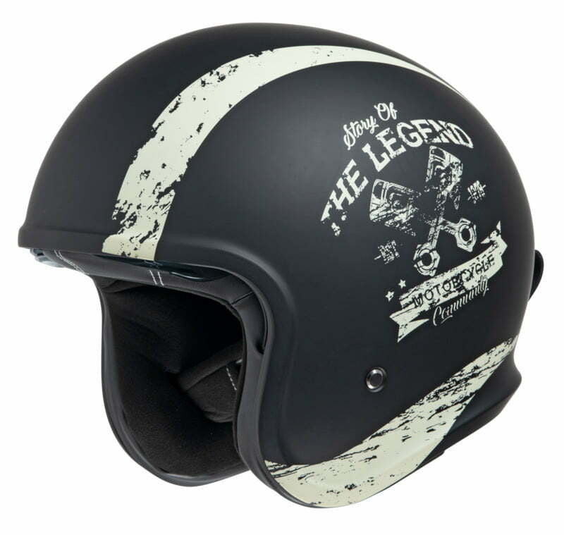 IXS Open MC Helm 880 2.0 Schwarz