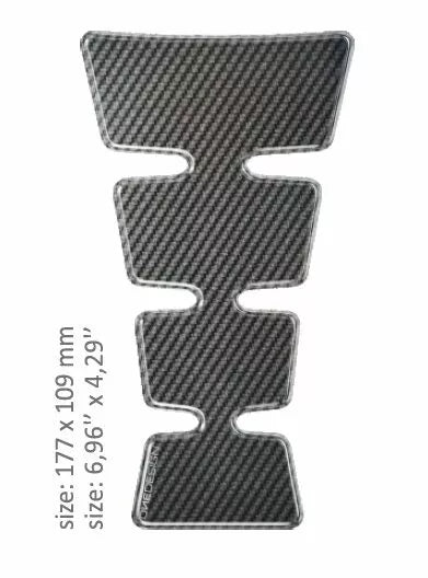 Onedesign Tank Pad Gold Shape Carbon CGEDCP