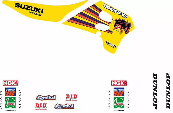 Tecnosel Grafik -Kit -Team Suz 93 23v01