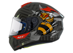 Mt Helmets Integral MC Helmet Targo Bee Rojo