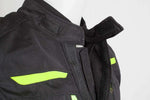 GMS Textil Mc-Jacke Gear Schwarz /Flu 