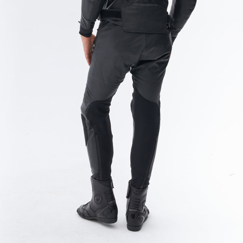 Rebelhorn MC-Lederhose Veloce Schwarz