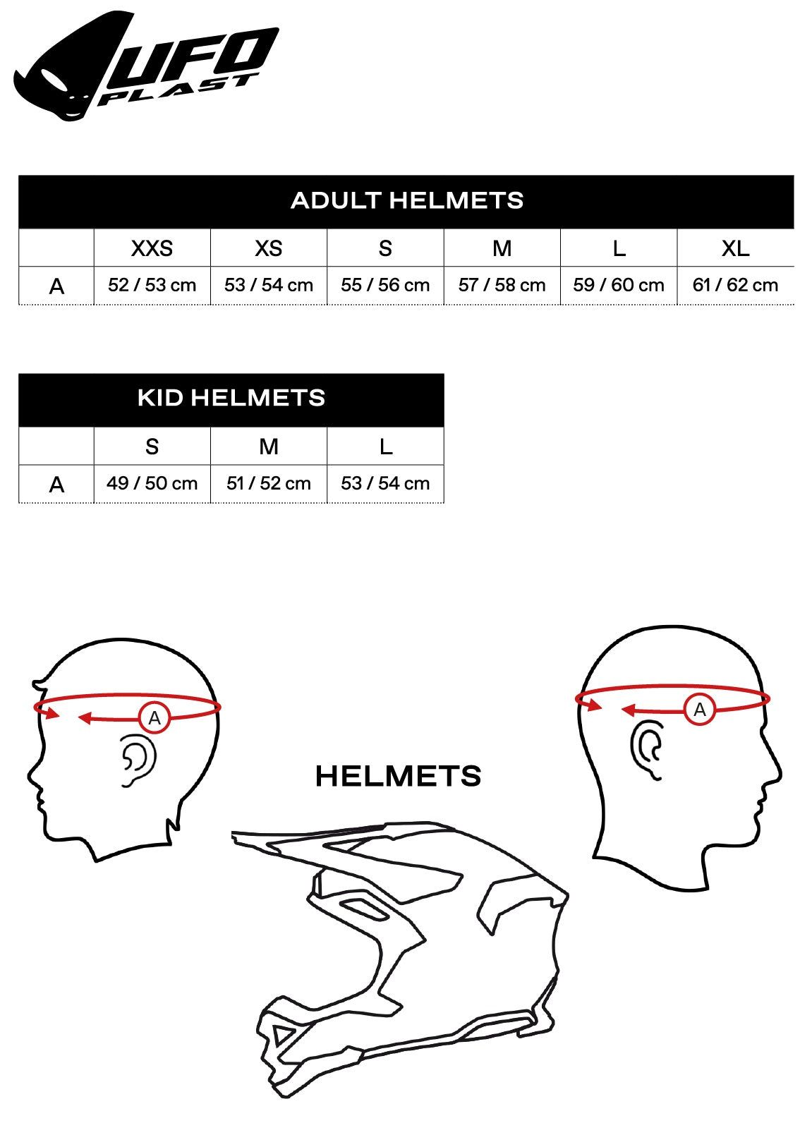 Ufo jet mc helmet sheratan red /black