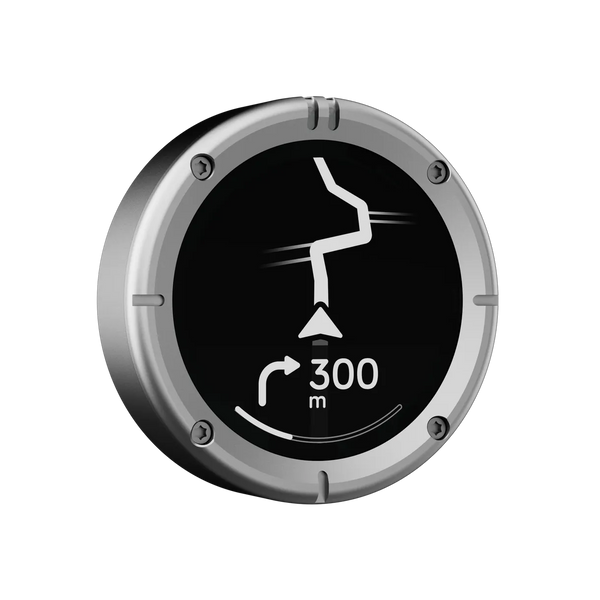 GEINE GPS Motorradnavigation Moto II Silber