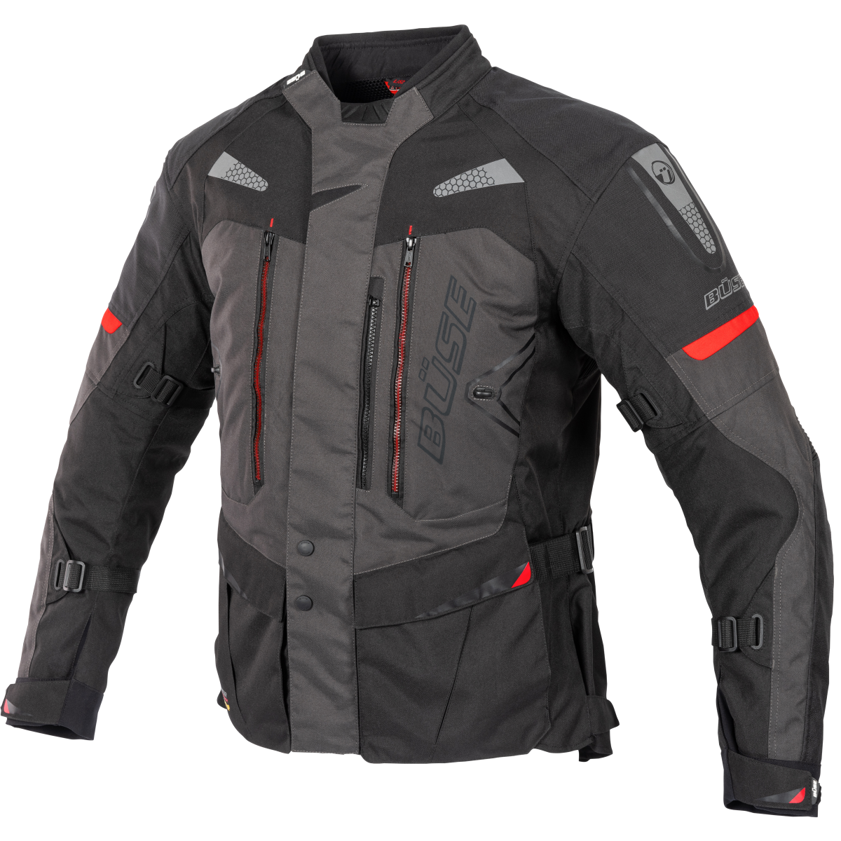 Buse Dam Textile MC Jacke Monterey Grey