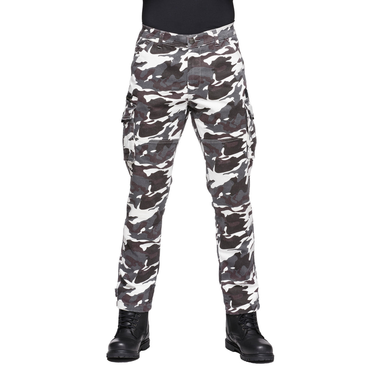 Kevlar Mc-Pants Dschungel Schwarz /Weiß /Camo