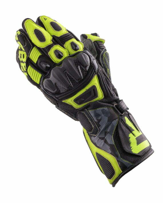 Rebelhorn Sport MC Handschuhe Rebell Schwarz /Grippe