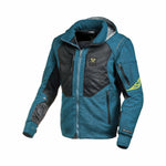 Macna Kevlar Mc-Hoodie Breeze Blau