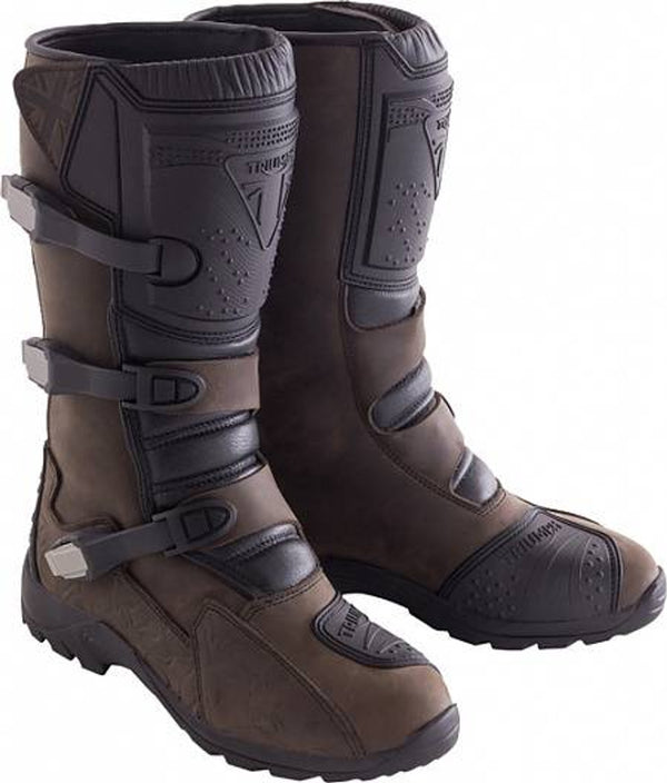 Triumph MC Boots Dirtbraun