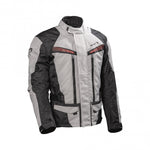 Diffi Textile MC Jacke Compass aerotex grau