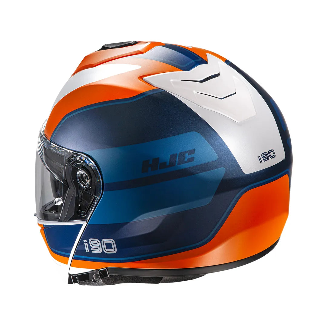 HJC Öffnen MC Helm i90 Wasco Blue /Orange