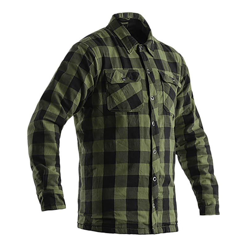 RST Kevlar MC Hemd Lumberjack Green